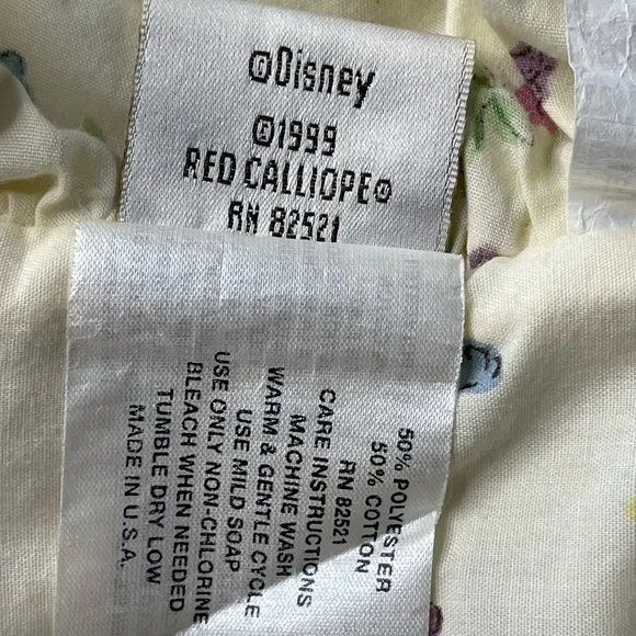 Vintage Disney Classic Honey Pot Winnie The Pooh Quilt Comforter Crib Toddler - Picture 11 of 14